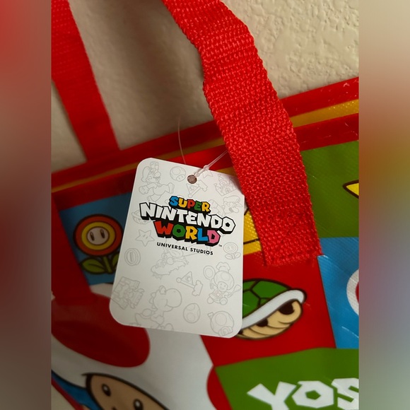 Super Nintendo World Mario Reusable Tote Bag Universal Studios - Picture 6 of 6